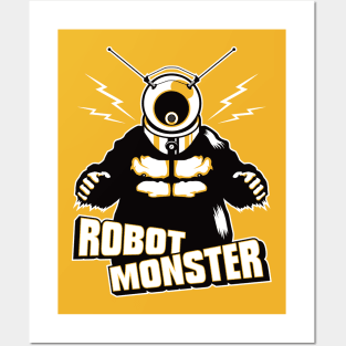 ROBOT MONSTER Posters and Art